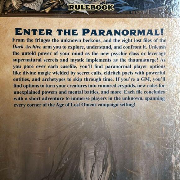 Pathfinder Dark Archive Hardcover Book - Picture 4 of 11